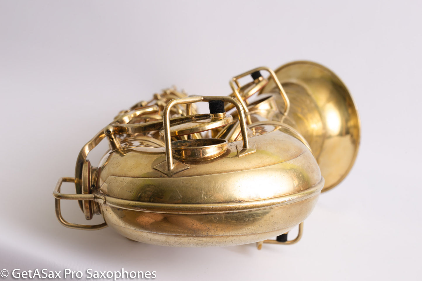 Conn Chu Berry New Wonder 1 Tenor Saxophone Burnished Gold Plate Portrait 1924