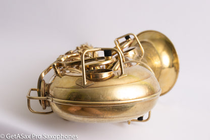 Conn Chu Berry New Wonder 1 Tenor Saxophone Burnished Gold Plate Portrait 1924