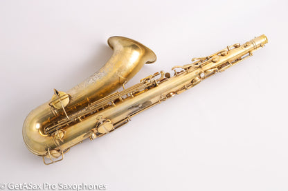 Conn Chu Berry New Wonder 1 Tenor Saxophone Burnished Gold Plate Portrait 1924