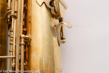 Conn Chu Berry New Wonder 1 Tenor Saxophone Burnished Gold Plate Portrait 1924