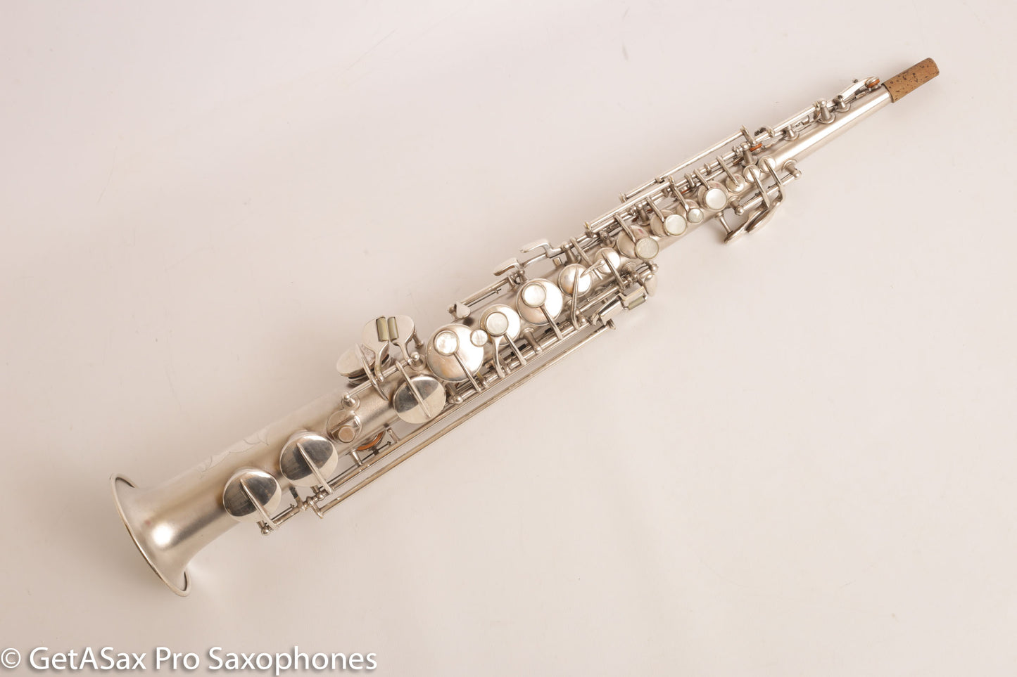 Conn New Wonder 1 C soprano 136795 Excellent Condition Original Silver Plate RARE