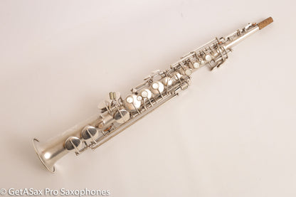 Conn New Wonder 1 C soprano 136795 Excellent Condition Original Silver Plate RARE