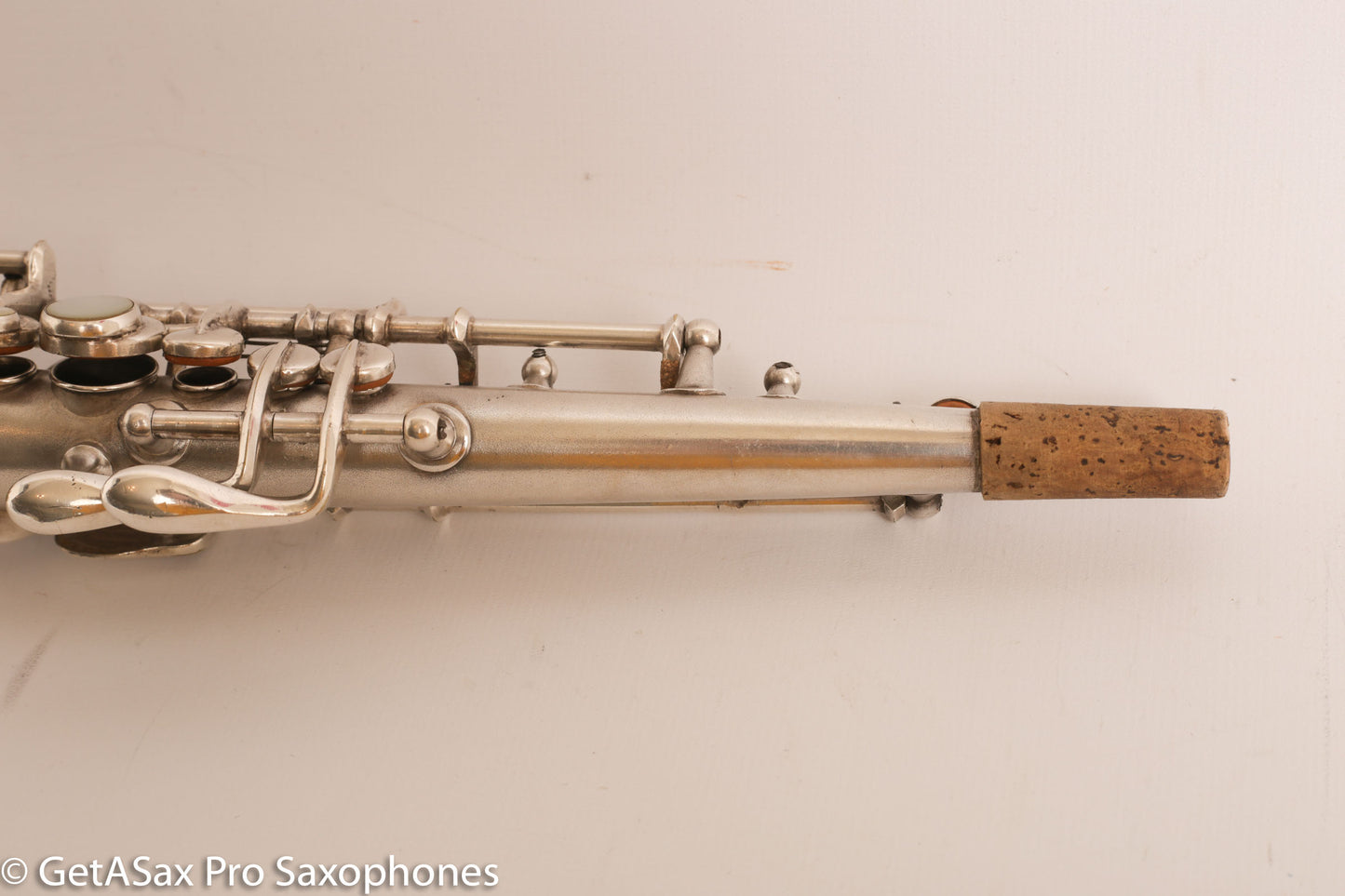 Conn New Wonder 1 C soprano 136795 Excellent Condition Original Silver Plate RARE
