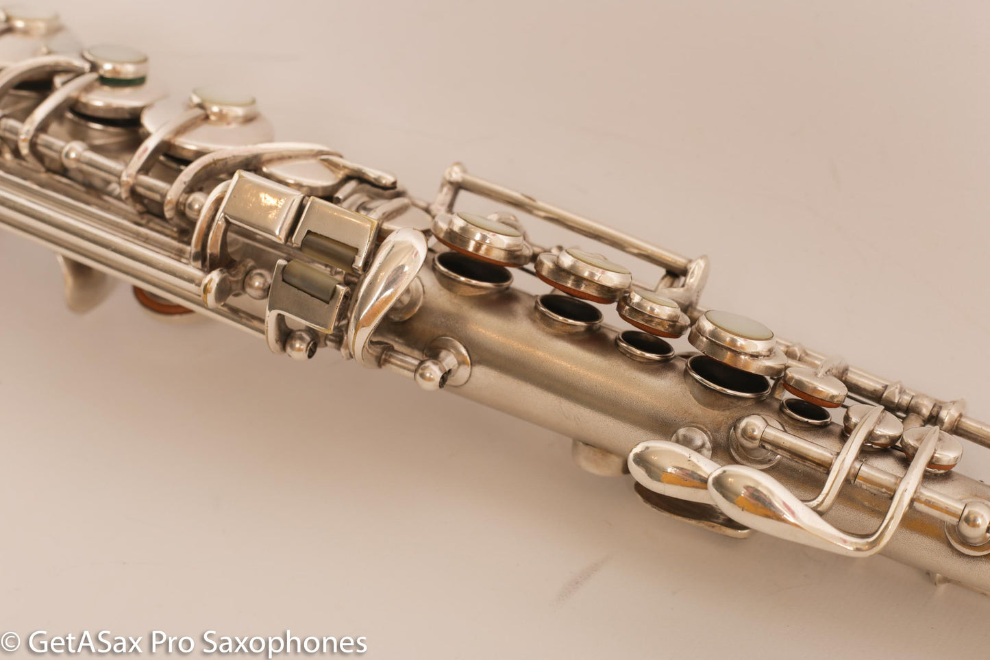 Conn New Wonder 1 C soprano 136795 Excellent Condition Original Silver Plate RARE