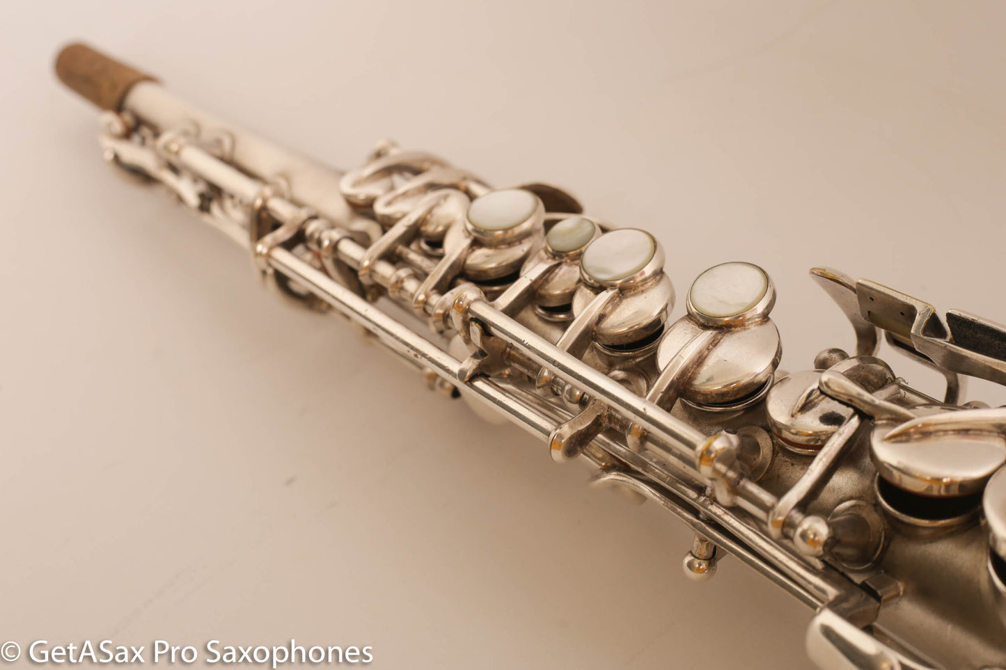Conn New Wonder 1 C soprano 136795 Excellent Condition Original Silver Plate RARE