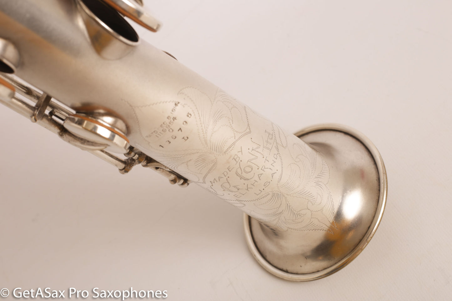Conn New Wonder 1 C soprano 136795 Excellent Condition Original Silver Plate RARE