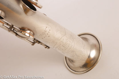 Conn New Wonder 1 C soprano 136795 Excellent Condition Original Silver Plate RARE