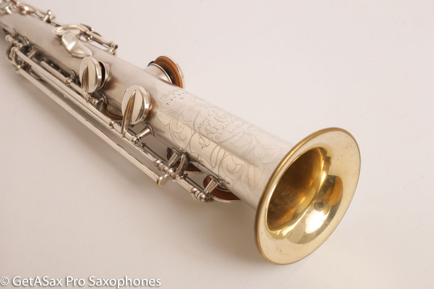 Conn New Wonder 1 C soprano 136795 Excellent Condition Original Silver Plate RARE