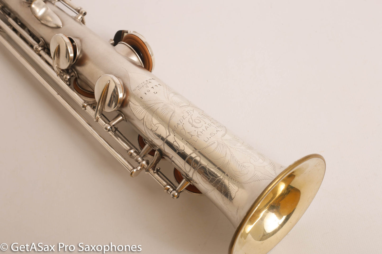 Conn New Wonder 1 C soprano 136795 Excellent Condition Original Silver Plate RARE