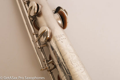 Conn New Wonder 1 C soprano 136795 Excellent Condition Original Silver Plate RARE