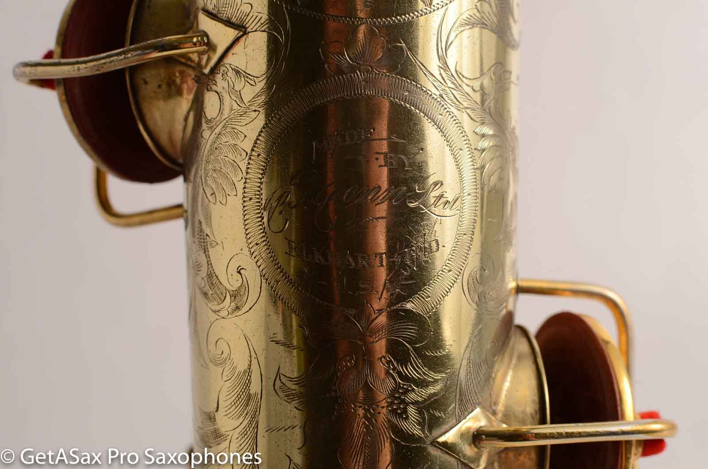 Conn New Wonder 1 Tenor Burnished Gold Portrait Engraving Overhauled!
