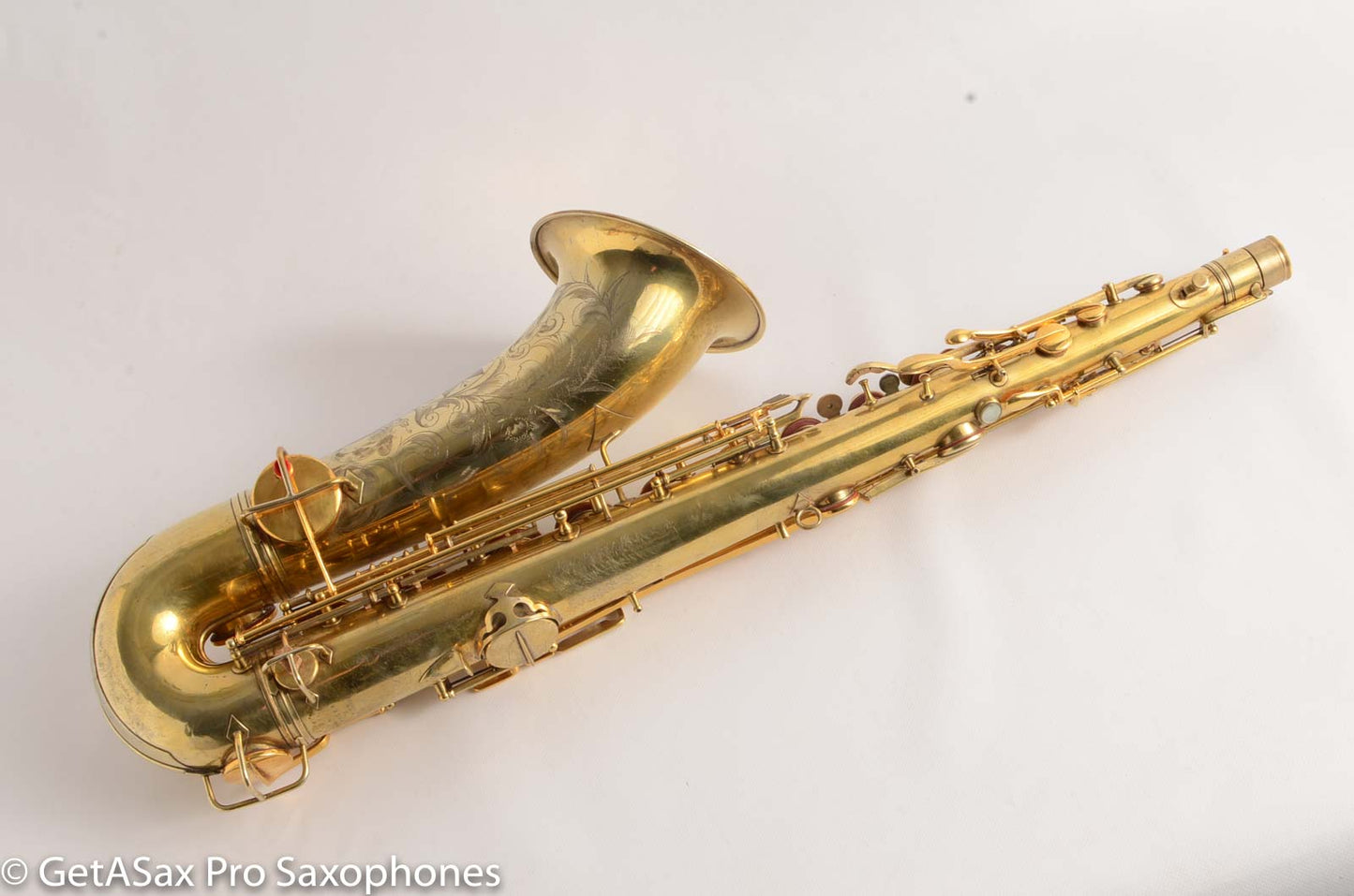 Conn New Wonder 1 Tenor Burnished Gold Portrait Engraving Overhauled!