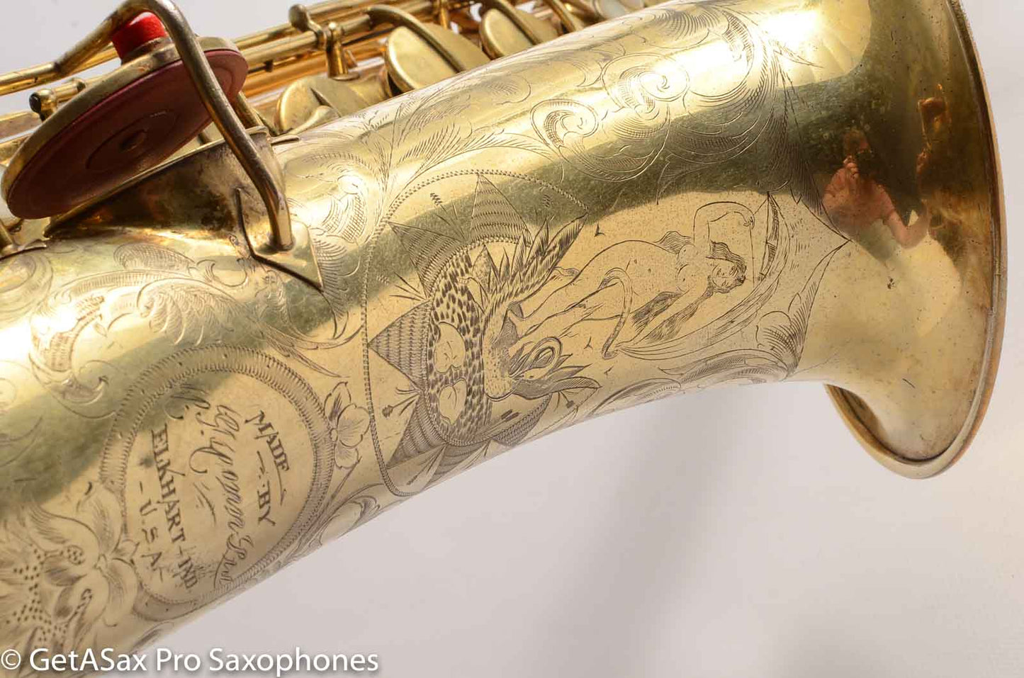 Conn New Wonder 1 Tenor Burnished Gold Portrait Engraving Overhauled!