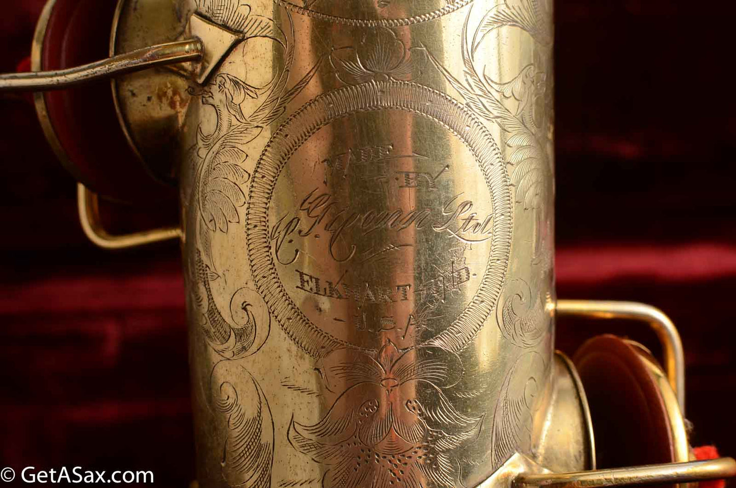 Conn New Wonder 1 Tenor Burnished Gold Portrait Engraving Overhauled!
