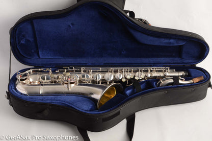 Conn New Wonder 1 Tenor 1924 134421 Original Silver Plate Excellent!