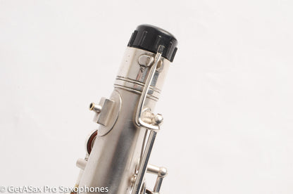 Conn New Wonder 1 Tenor 1924 134421 Original Silver Plate Excellent!