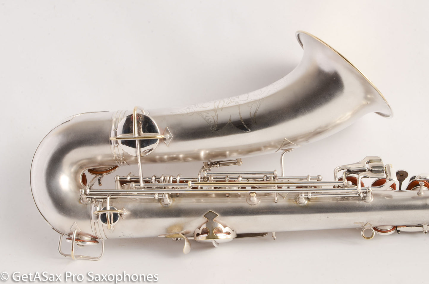 Conn New Wonder 1 Tenor 1924 134421 Original Silver Plate Excellent!