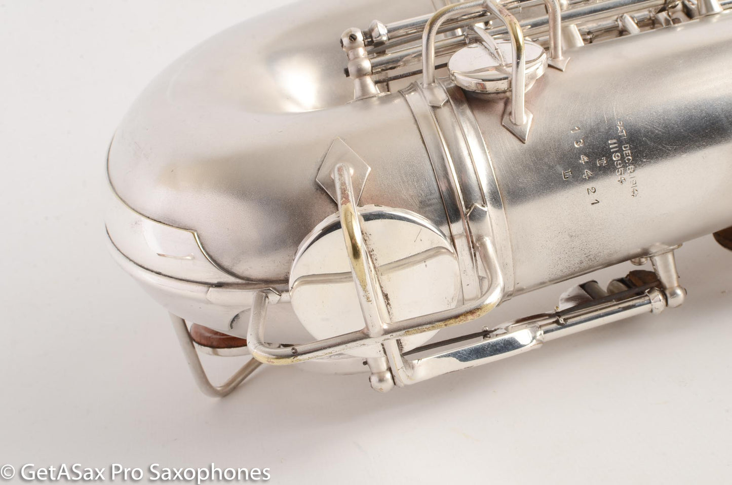 Conn New Wonder 1 Tenor 1924 134421 Original Silver Plate Excellent!