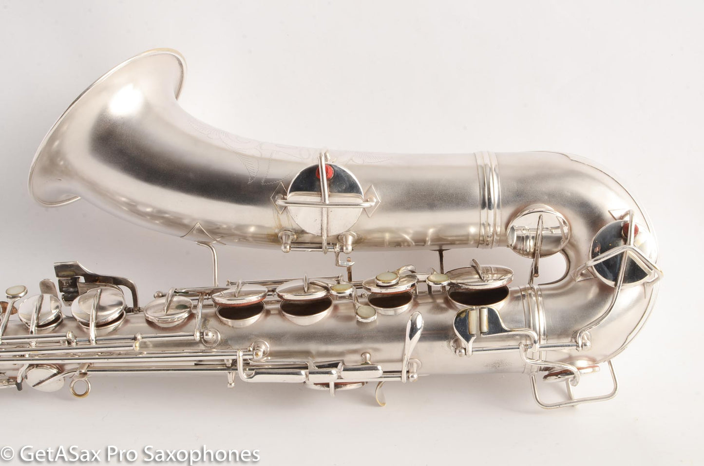 Conn New Wonder 1 Tenor 1924 134421 Original Silver Plate Excellent!