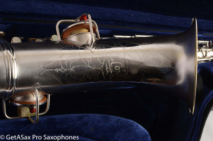 Conn New Wonder 1 Tenor 1924 134421 Original Silver Plate Excellent!