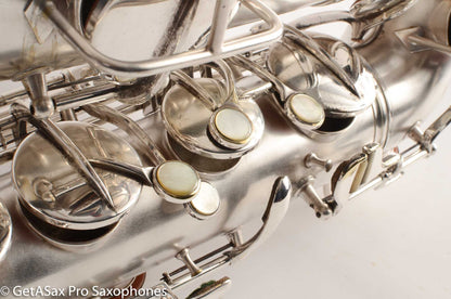 Conn New Wonder 1 Tenor 1924 134421 Original Silver Plate Excellent!