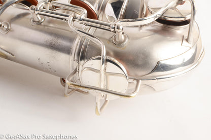 Conn New Wonder 1 Tenor 1924 134421 Original Silver Plate Excellent!