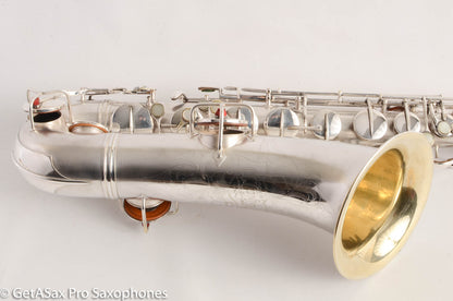Conn New Wonder 1 Tenor 1924 134421 Original Silver Plate Excellent!