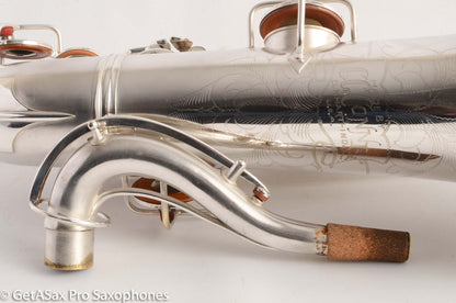 Conn New Wonder 1 Tenor 1924 134421 Original Silver Plate Excellent!