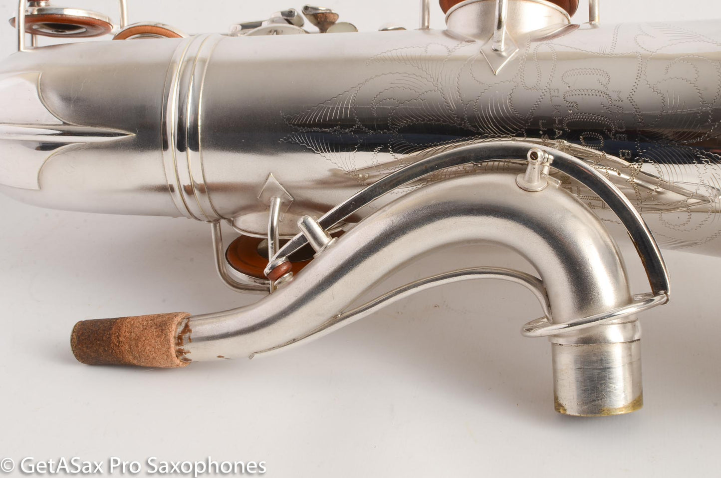 Conn New Wonder 1 Tenor 1924 134421 Original Silver Plate Excellent!