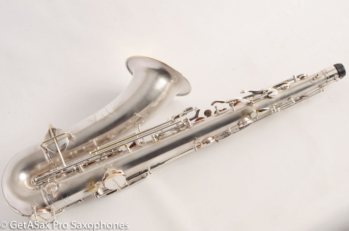 Conn New Wonder 1 Tenor 1924 134421 Original Silver Plate Excellent!