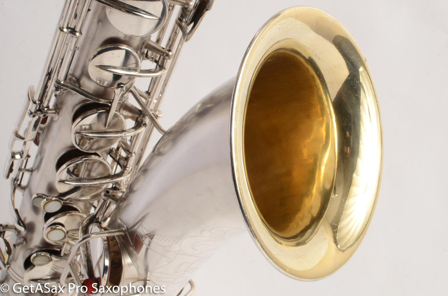 Conn New Wonder 1 Tenor 1924 134421 Original Silver Plate Excellent!
