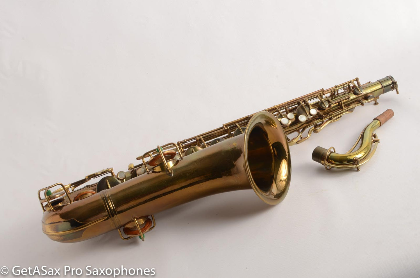 Conn NW1 Tenor Relacquered needs overhaul Great horn for the money