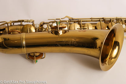 Conn Transitional NWII 10M Tenor Fresh Overhaul Great Deal! 256812