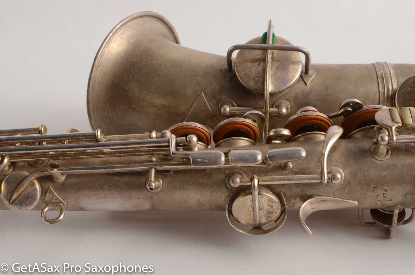 Conn New Wonder II Alto 177k “Chu Berry” Original Silver Plate Needs OH