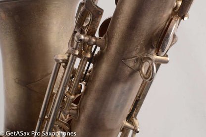 Conn New Wonder II Alto 177k “Chu Berry” Original Silver Plate Needs OH