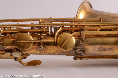 Conn New Wonder II Alto Burnished Gold with Portrait! Old Pads 203916