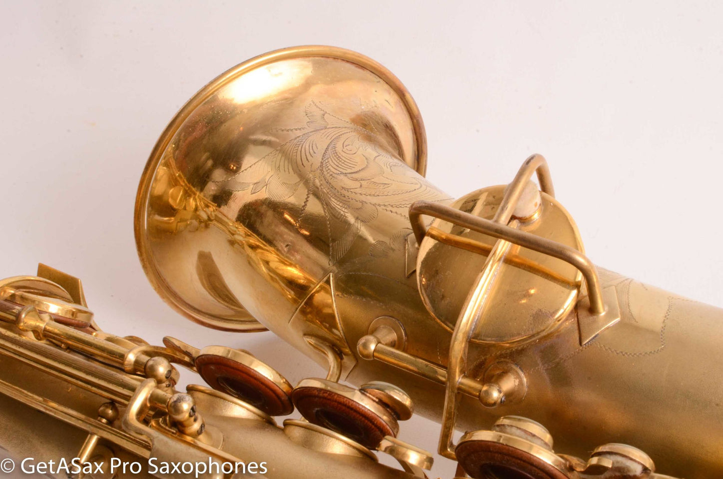Conn New Wonder II Alto Original Gold Plate Excellent Condition 202933