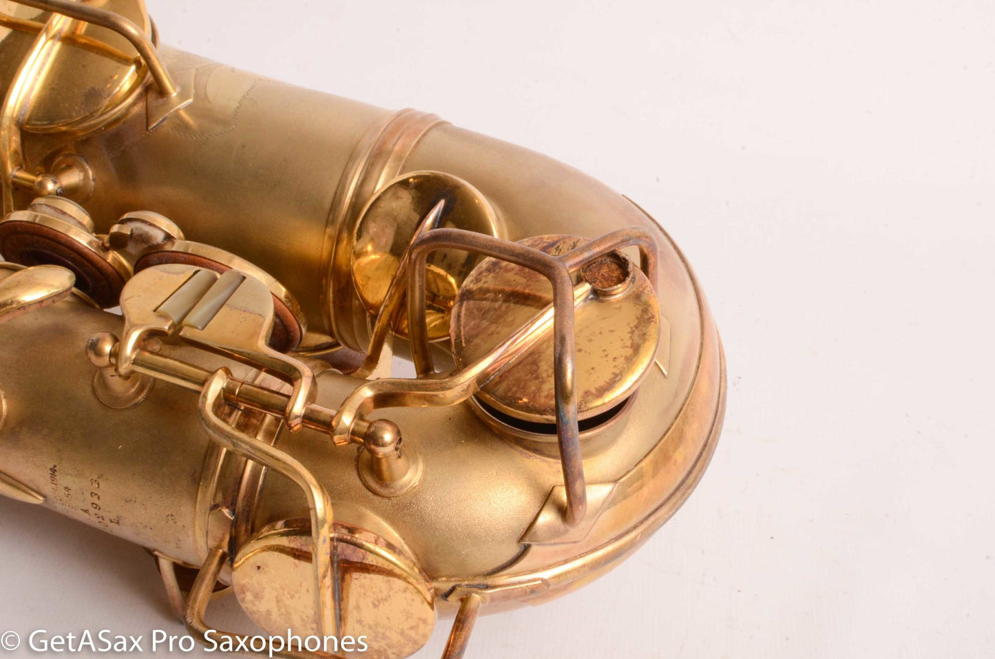 Conn New Wonder II Alto Original Gold Plate Excellent Condition 202933