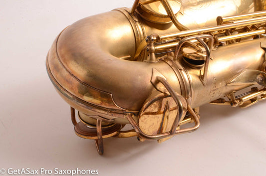 Conn New Wonder II Alto Original Gold Plate Excellent Condition 202933