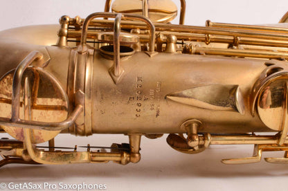 Conn New Wonder II Alto Original Gold Plate Excellent Condition 202933