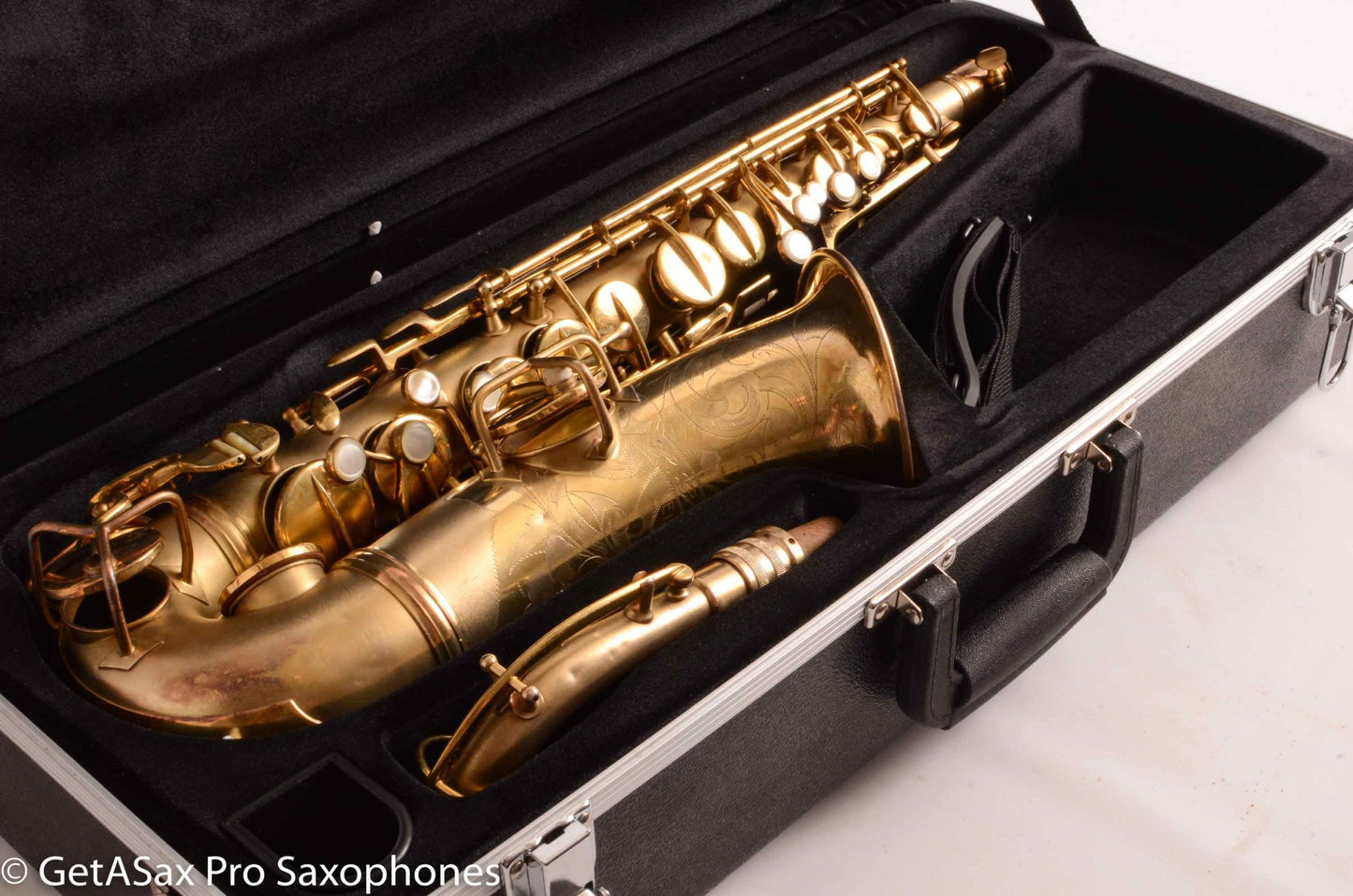 Conn New Wonder II Alto Original Gold Plate Excellent Condition 202933