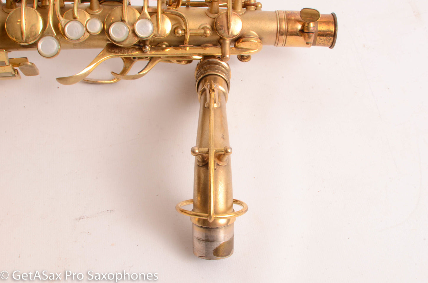 Conn New Wonder II Alto Original Gold Plate Excellent Condition 202933