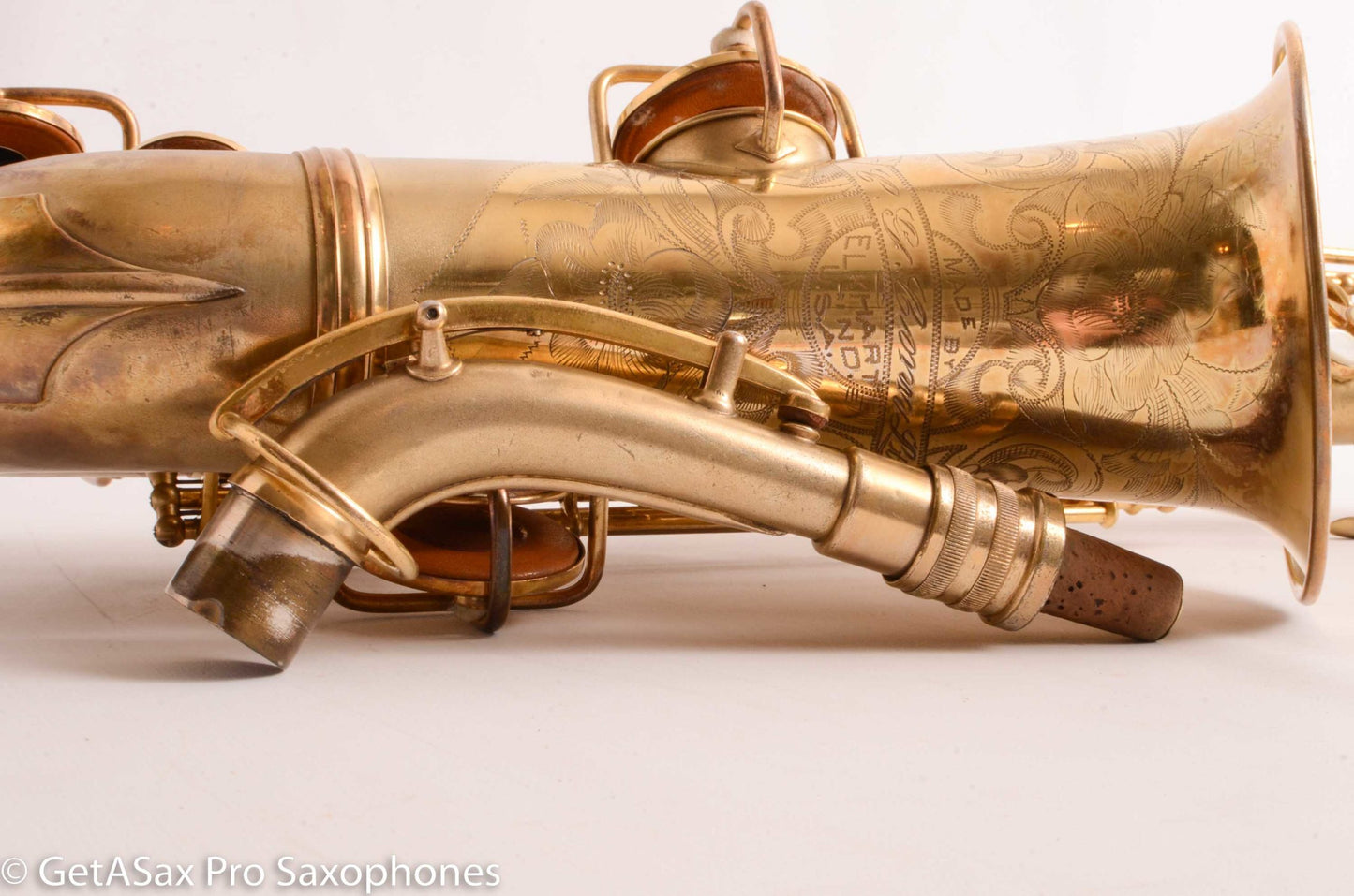 Conn New Wonder II Alto Original Gold Plate Excellent Condition 202933