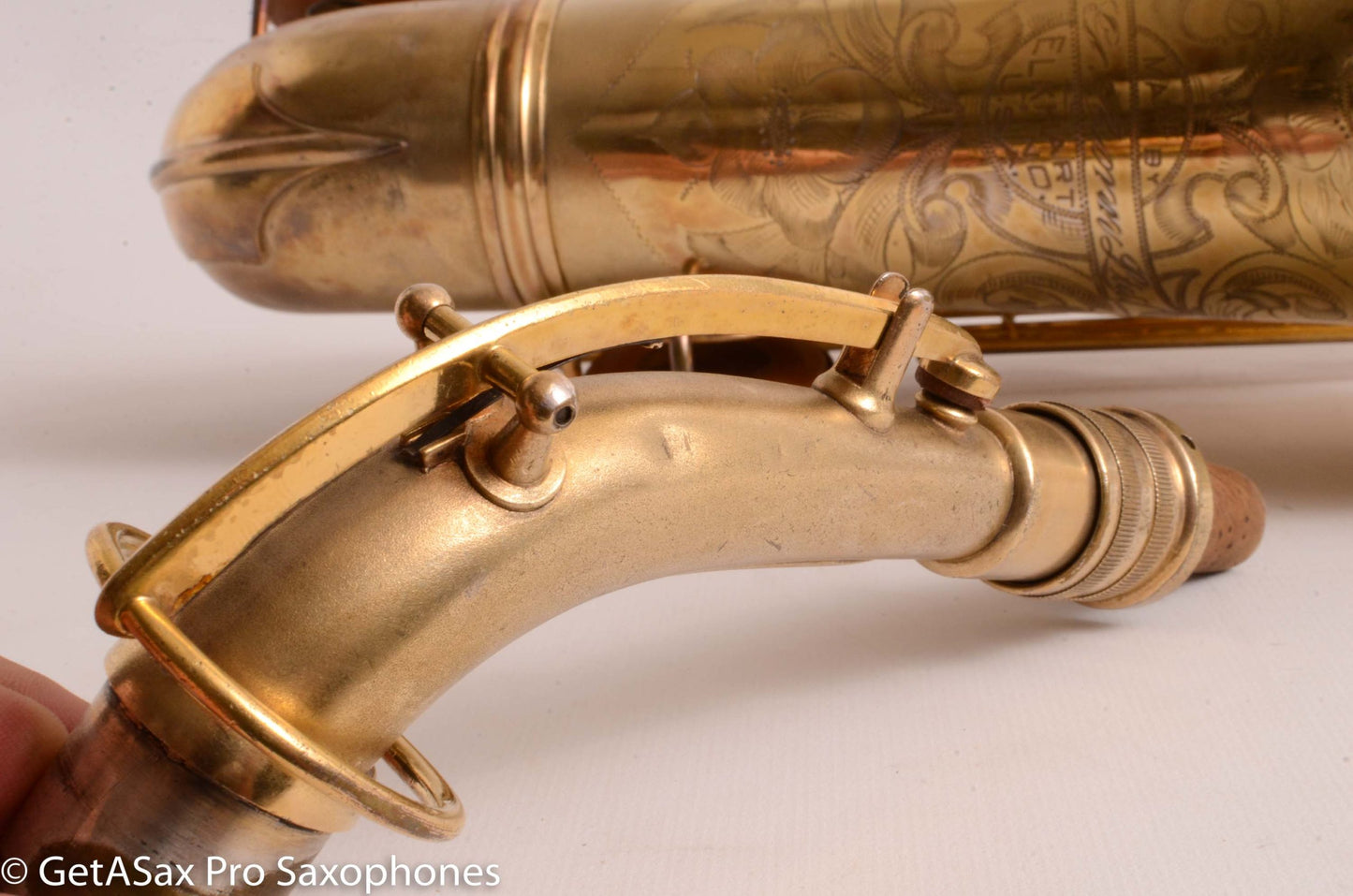 Conn New Wonder II Alto Original Gold Plate Excellent Condition 202933