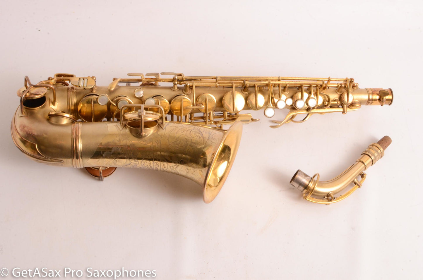 Conn New Wonder II Alto Original Gold Plate Excellent Condition 202933