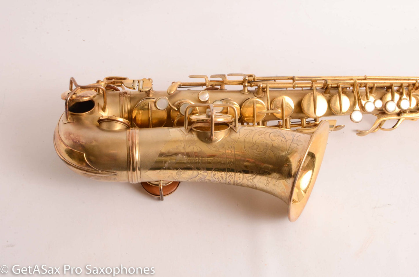 Conn New Wonder II Alto Original Gold Plate Excellent Condition 202933