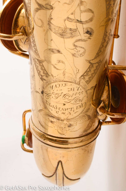 Conn New Wonder II Alto Burnished Gold and Portrait Amazing 203012