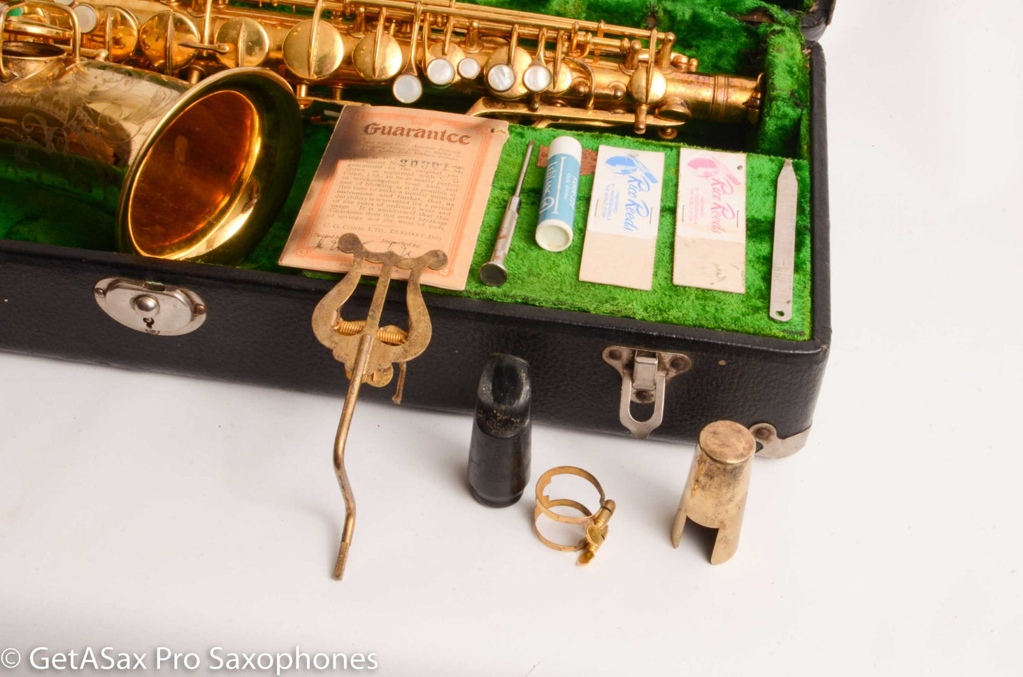 Conn New Wonder II Alto Burnished Gold and Portrait Amazing 203012
