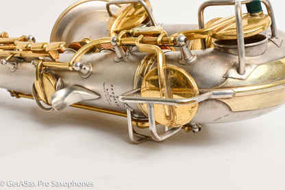 Conn New Wonder II Alto Rare Orig Gold and Silver Finish Good Pads! 192328