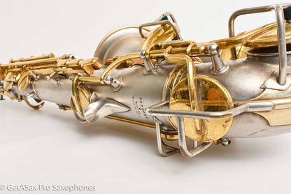 Conn New Wonder II Alto Rare Orig Gold and Silver Finish Good Pads! 192328